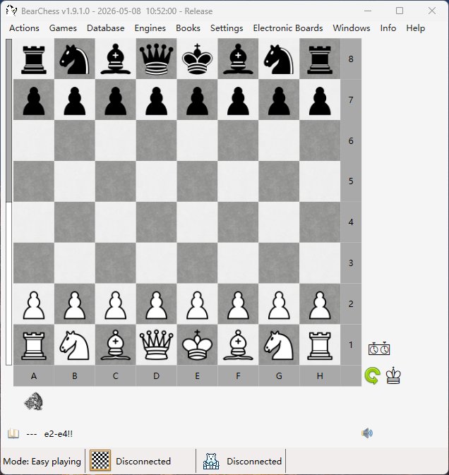 BearChess desktop app screenshot