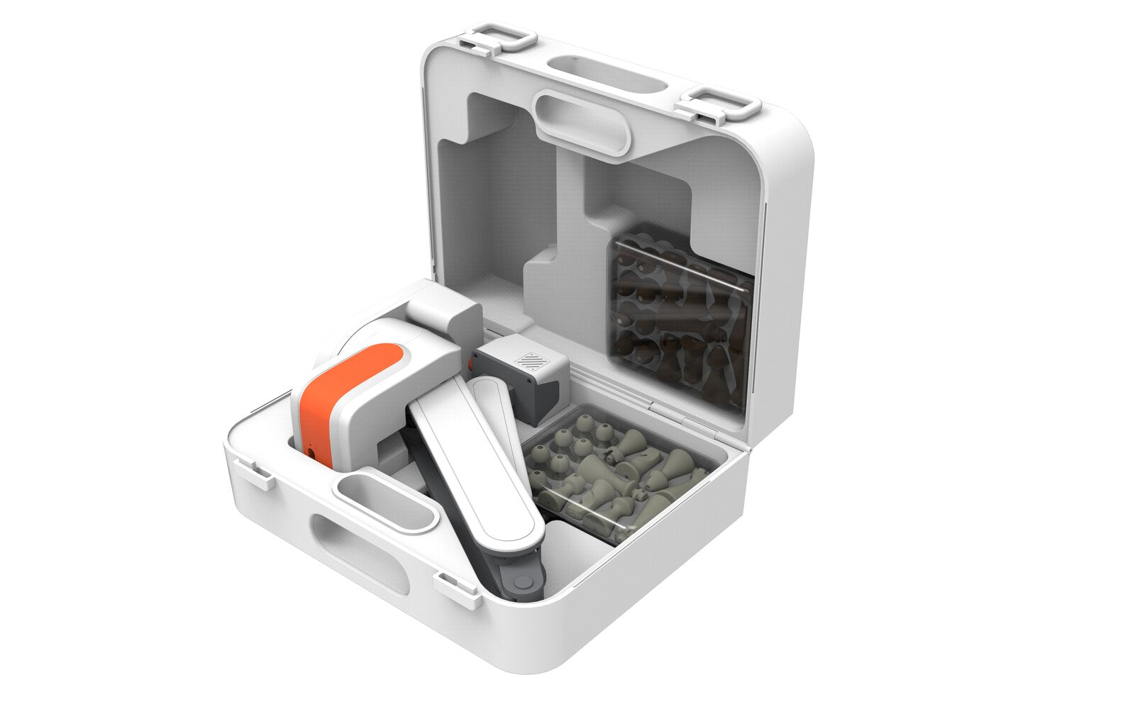 White Manya Cynus packed carry case render